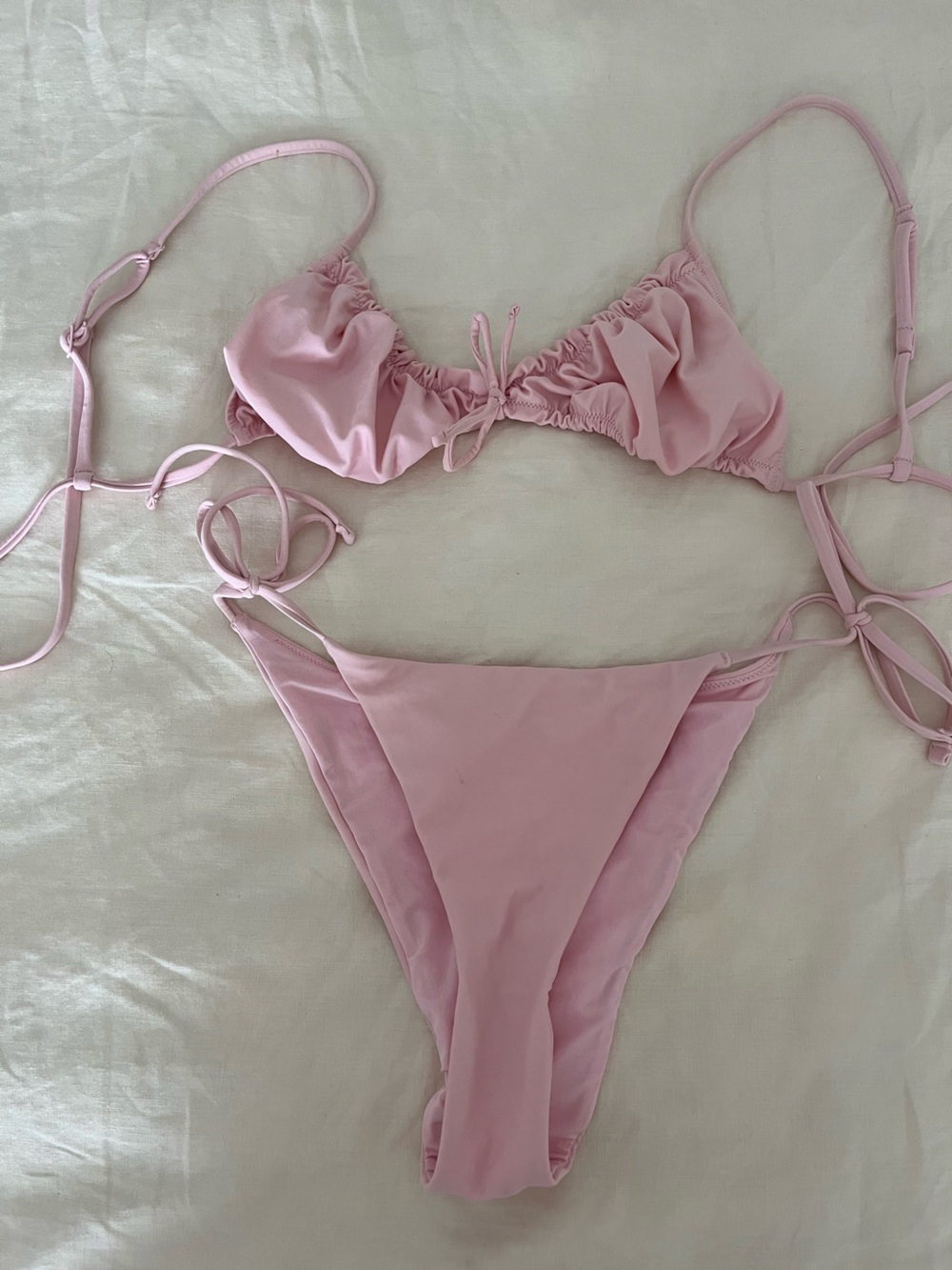 Aerie pink bikini